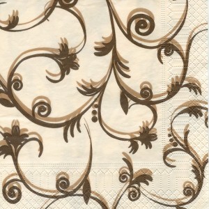 Кофейные оттенки, 33х33 см, салфетка для декупажа - Заготовки для декупажа. Интернет-магазин Завиток